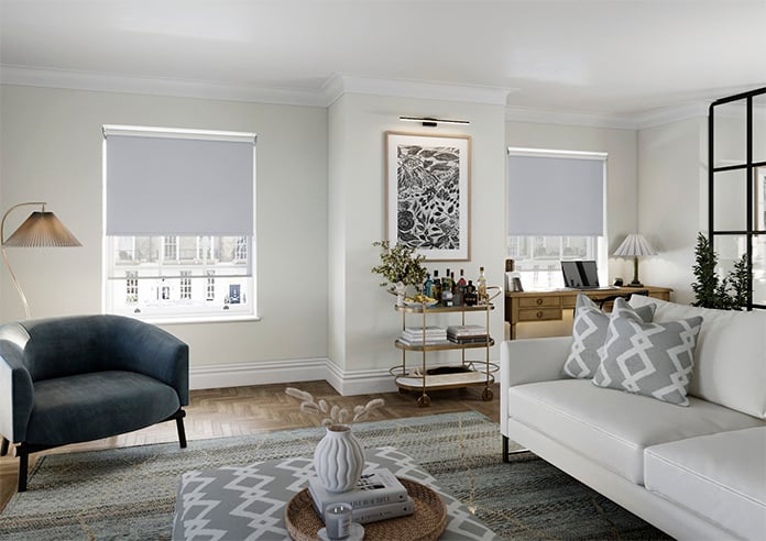 Rimini (Blackout), Grey & Optima Alto - Double Roller Blind - Image 6